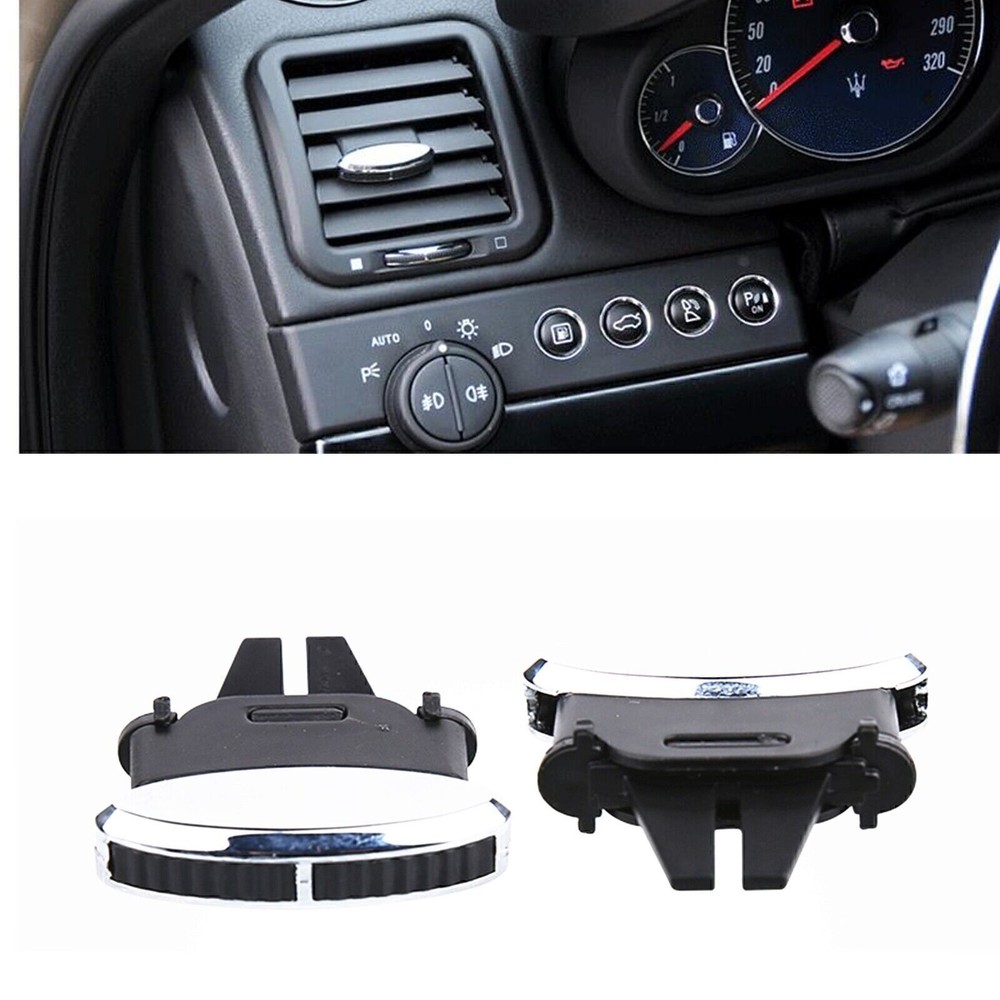 For 2004-2012 2007 Maserati Car Interior Front A/C Air Vent Paddle Clip Kit 1PCS
