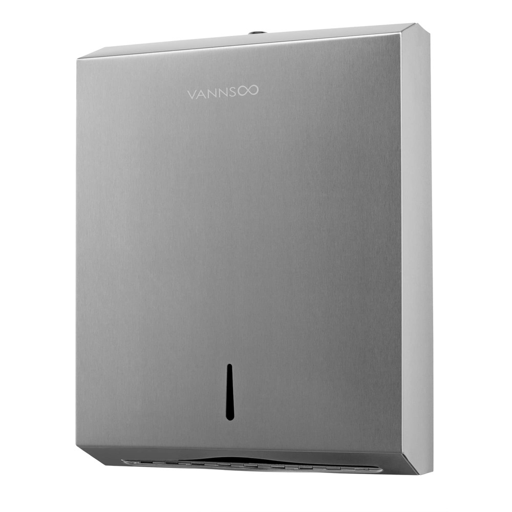 Paper Towel Dispenser, Commercial Stainless Steel Tri-fold/Multi-fold/C-Fold ...