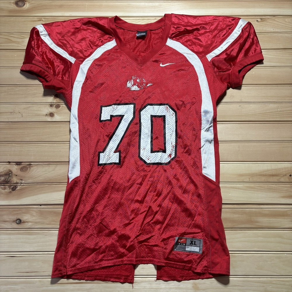 Nike Kansas City Chiefs Red NFL Jersey #70 Size XL for Men