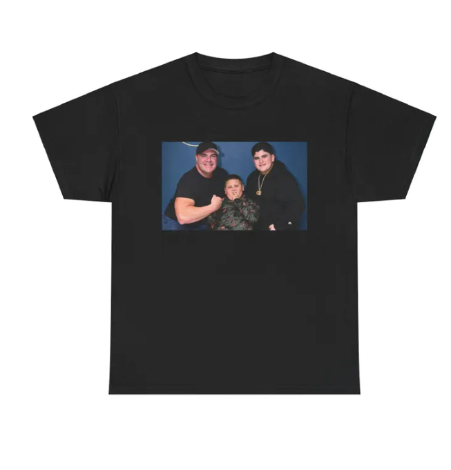 BOOM! Rizzler, Big Justice and AJ T-shirts, Black Color, Unisex