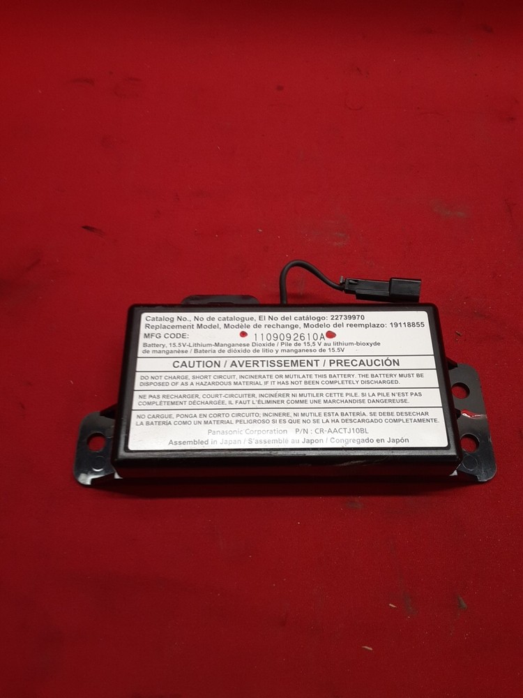 2006-2022 GM Chevrolet Buick Cadillac Communication Interface Module Battery