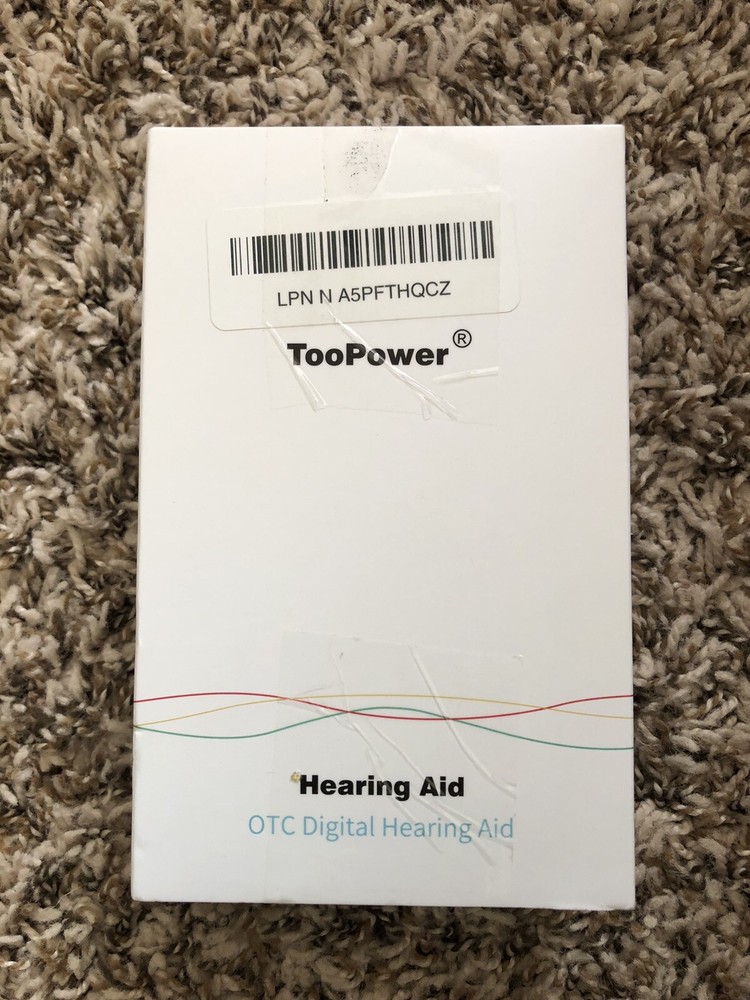 Rechargeable OTC Digital Hearing Aids for Seniors with Noise Canceling by TooPower