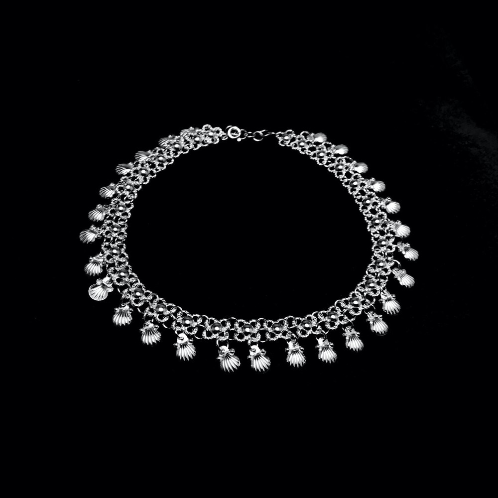 Sterling Silver Handmade Anklet Jewelry for Women