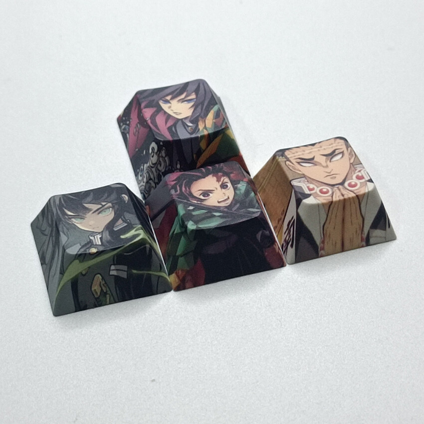 Directional Keycaps for Cherry R1 PBT Mechanical Keyboards