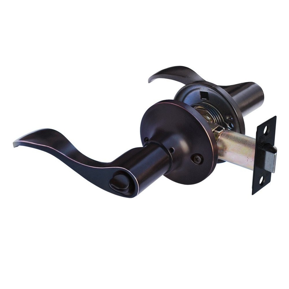 CON2860 Prelude - Privacy Lever Door Handle, Oil Rubbed Bronze , Oil-Rubbed B...