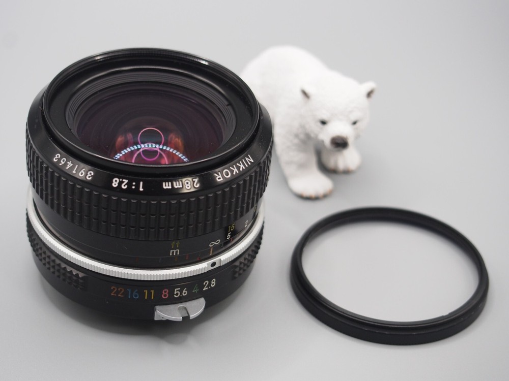 NIKON Ai NIKKOR 28mm F2.8 MF Wide Angle Lens For F Mount #105250111