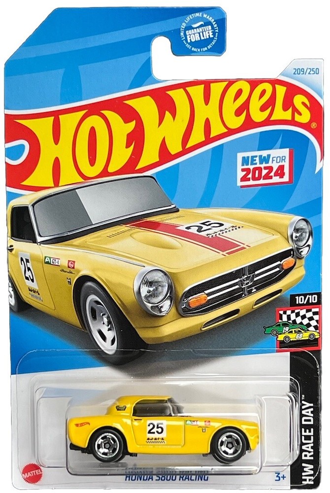 Hot Wheels Honda S800 Racing HW Race Day 2024 New
