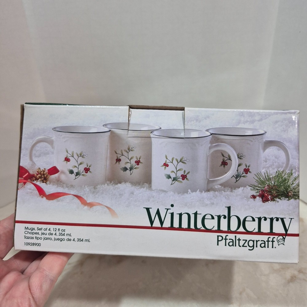 Festive Christmas Mugs by Pfaltzgraff – New Holiday Designs