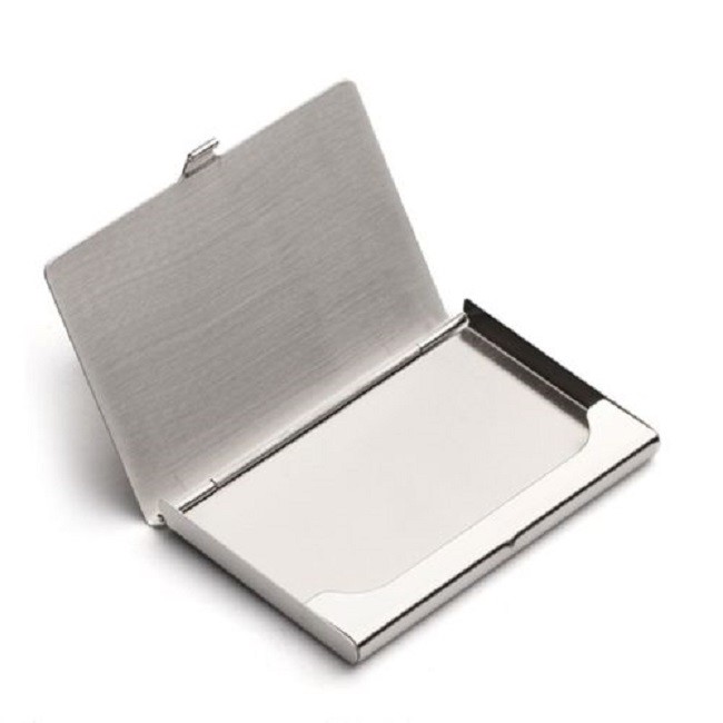 Slim Anti-Fraud Aluminum RFID Credit Card Wallet Money Holder Case  -image