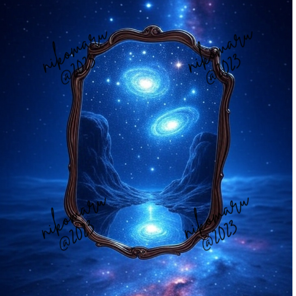 Digital Art Desktop Wallpaper Void Mirror Image Background-image