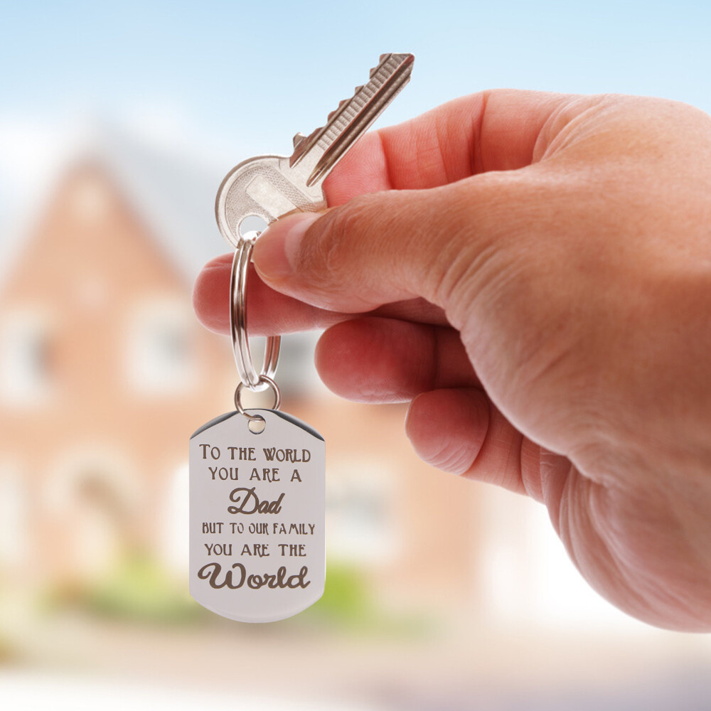 Fashionable Key Chain Father's Day Keychain Beautiful and Novel