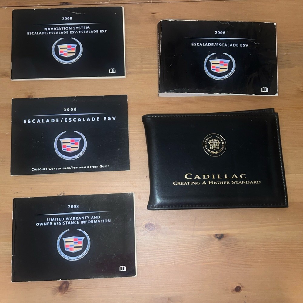2008 Cadillac Escalade & Escalade ESV Owner Manual Navigation system leather