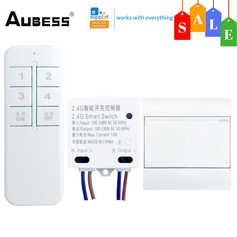 eWeLink Smart Home Remote Switch BASIC-2.4G DIY Smart Switch APP/ WeChat Applet-image