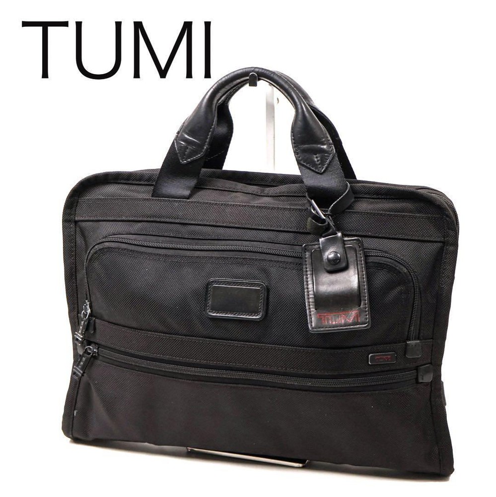 TUMI E450137 Business Bag Briefcase 26101DH Authentic Condition