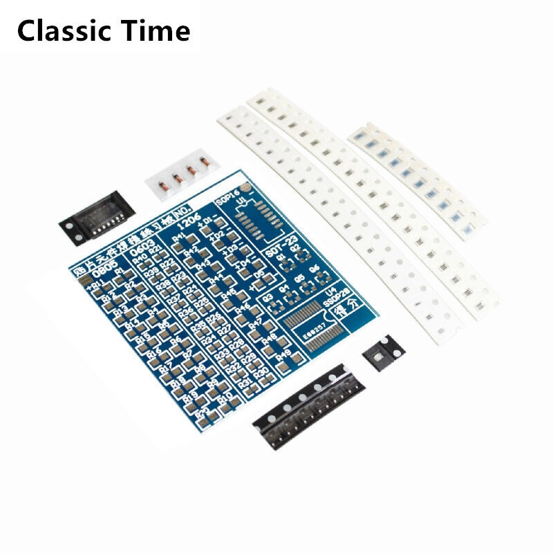SMT SMD Soldering Practice Board DIY Kit for Beginners Start Learning