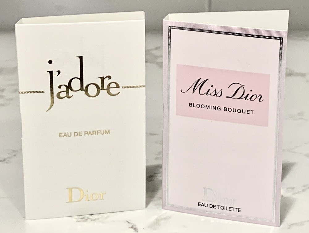 2X J’Adore EDP & Miss Dior Blooming Bouquet EDT Mini Spray 1ml Each