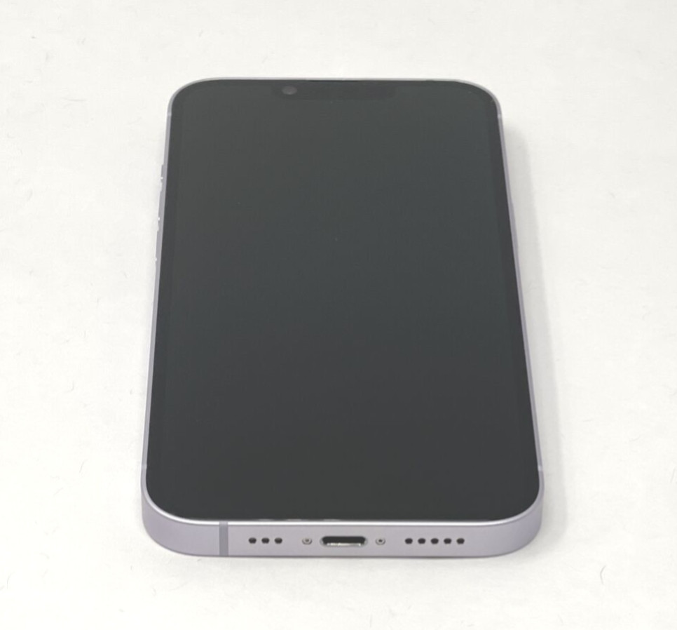 Apple iPhone 14 - 256GB - Purple (Unlocked) (eSIM) A2649 MPWF3LL/A Excellent