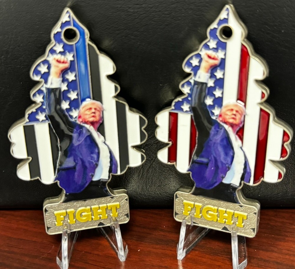 National Felony Forest Challenge Coin LIMITED Rare Trump Set!