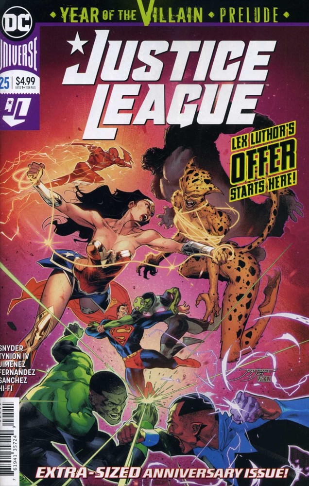 Justice League (4th Series) #25 VF/NM; DC | Year of the Villain Prelude - we com