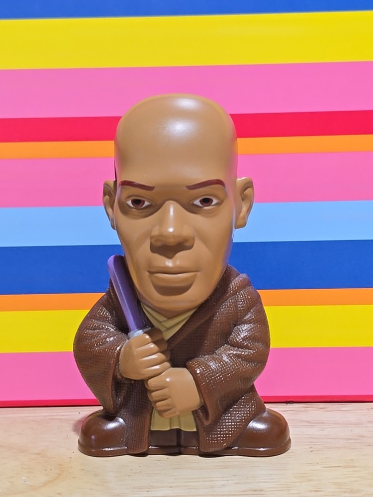 Star Wars Episode III Mace Windu Burger King Toy 2005 Action Figure