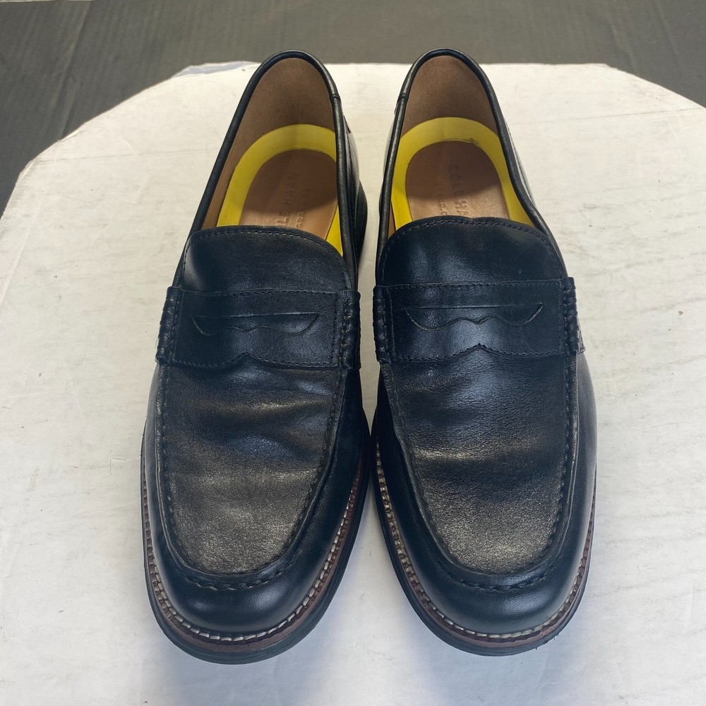 Cole Haan Men Shoe Grand OS Penny Size 8.5 M Black Loafer,Dress Shoes,Preppy