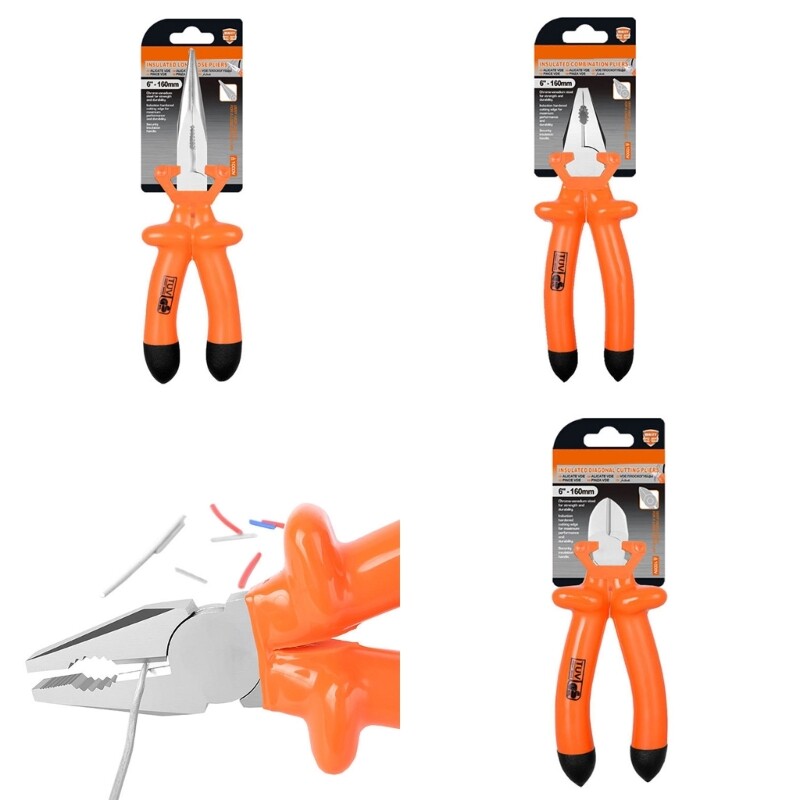 Electric Wire Stripper Pliers for Home Repair and Cable Cutting