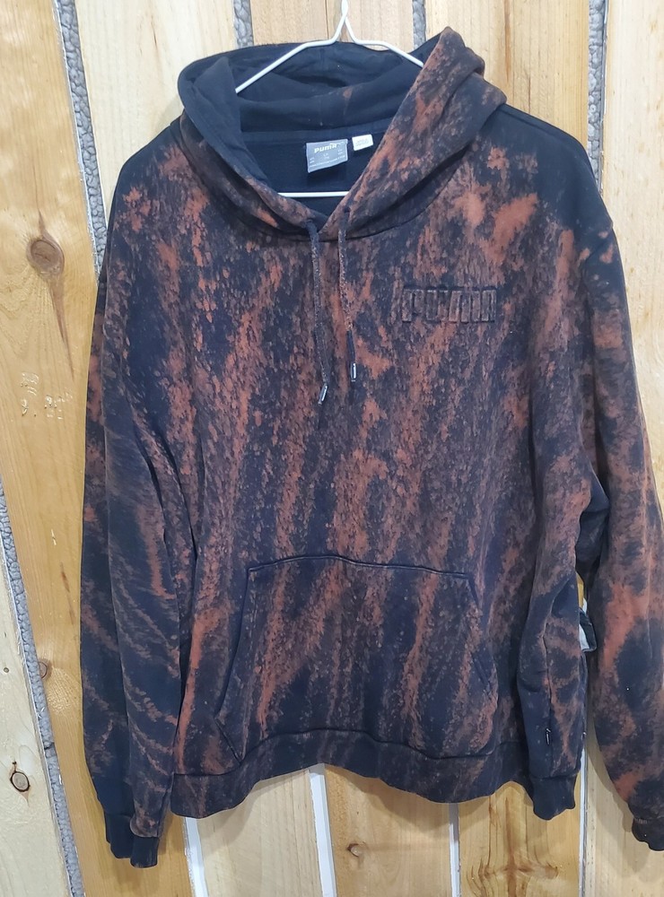 PUMA Reworked Hoody Tye Dye Hand-sewn Pocket Adult Large