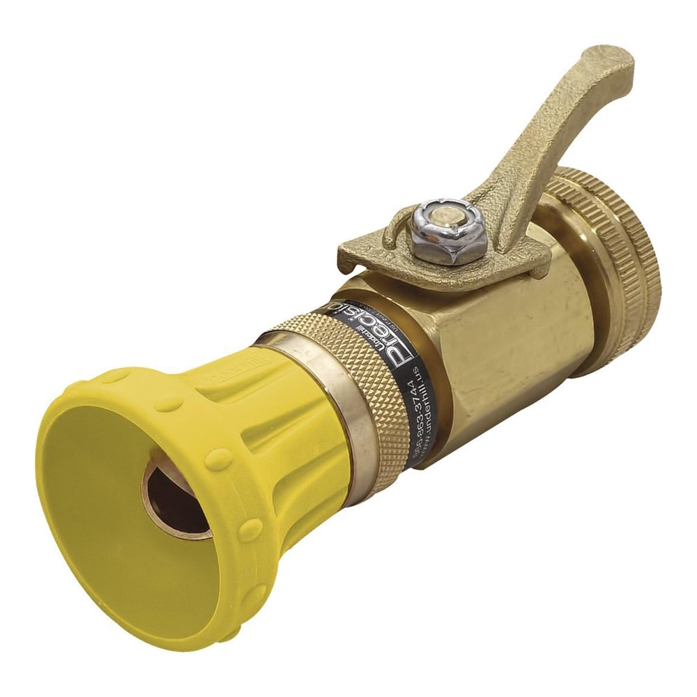 Precision Rainbow with High Flow Control Valve Garden Water Hose Nozzle, 15 G...