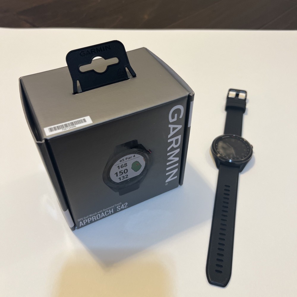 Garmin Approach S42 GPS Golf Watch with Touchscreen Display