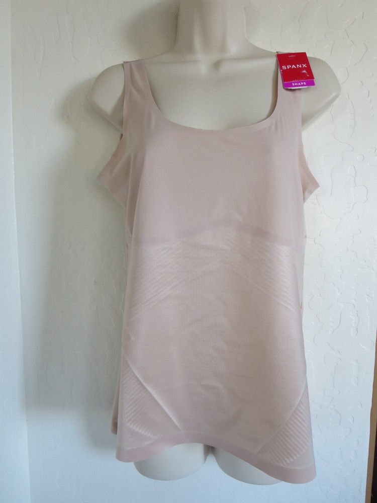 SPANX Thinstincts 2.0 Shaping Tank in Nude Size 2X NWT $84