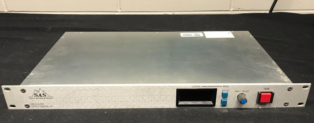 Sierra Automated Systems ANC-8 SAS ANC8 Alpha Output Controller Control Panel-image