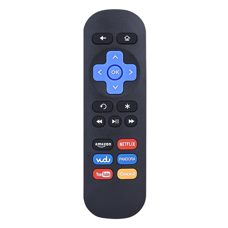 2Pcs New Replacement Remote For ROKU 1/2/3/4 Express+/Ultra Streaming Player