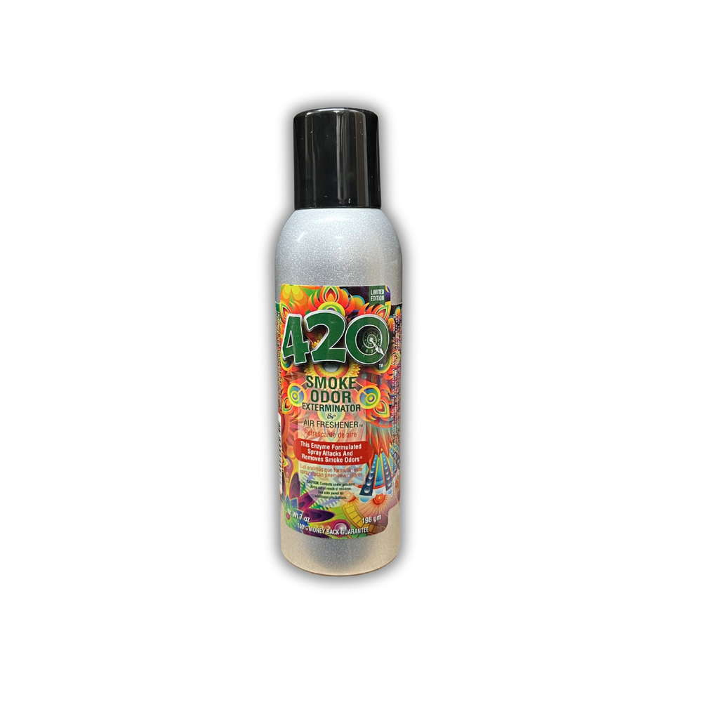 420 - Smoke Odor Exterminator Enzyme Air Freshener 7oz Spray - Buy Now-image