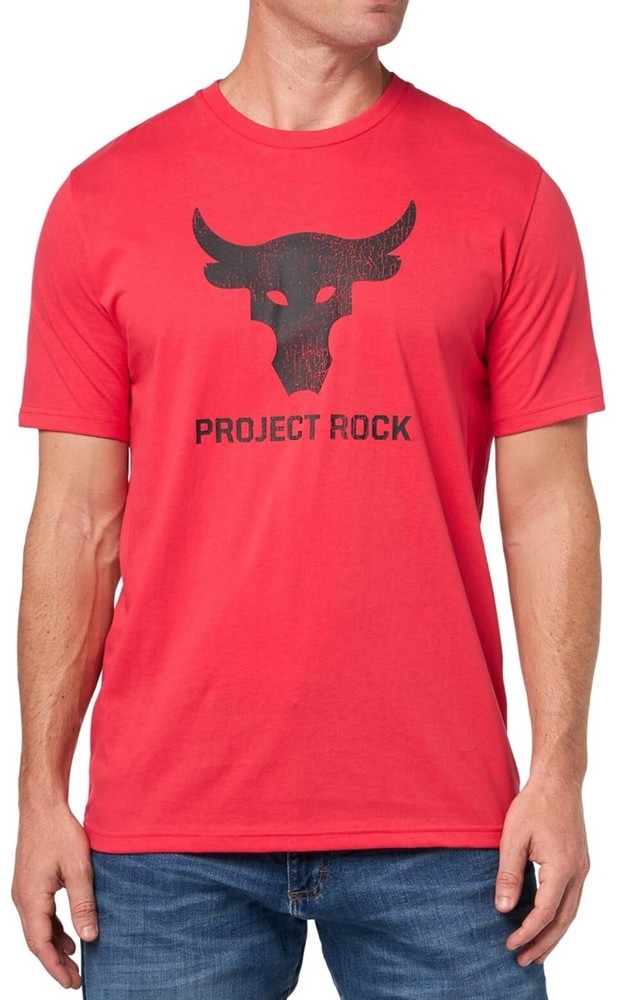 Under Armour Mens Project Rock Brahma Bull T-Shirt 2025 All Sizes