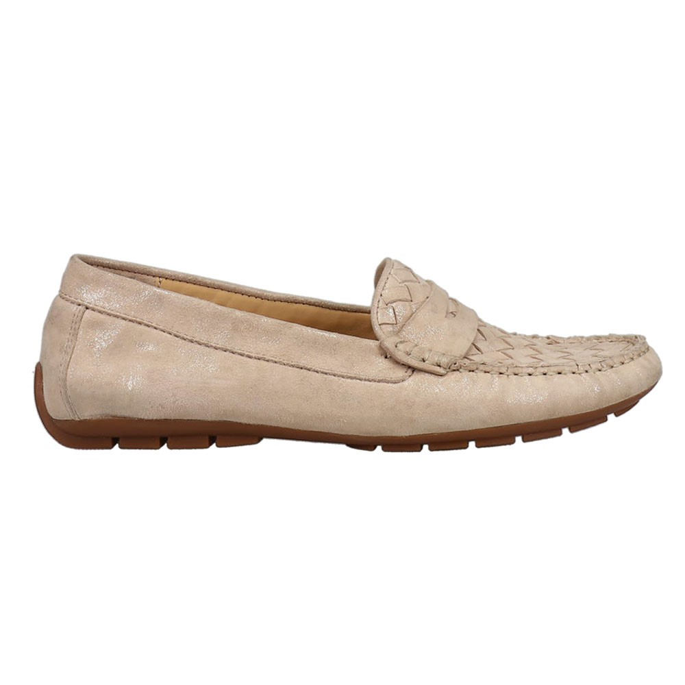VANELi Adrik Penny Slip On Loafers for Women in Beige ADRIK-312574