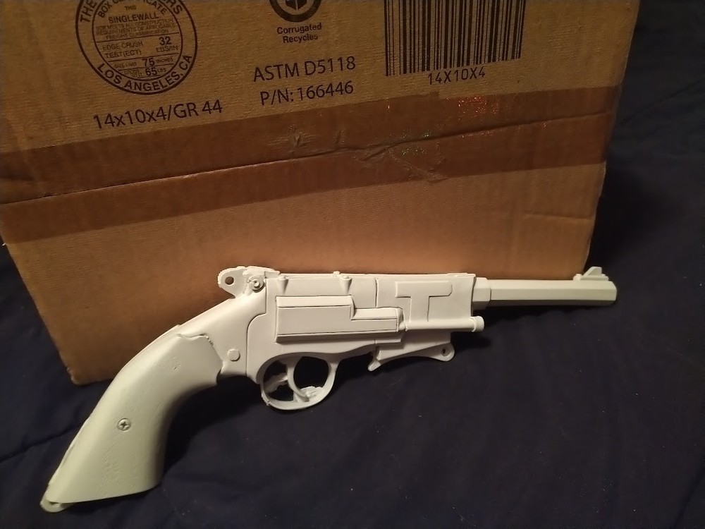 Firefly Serenity Browncoat Pistol 1-1 Replica Model Kit Captain Mals Gun