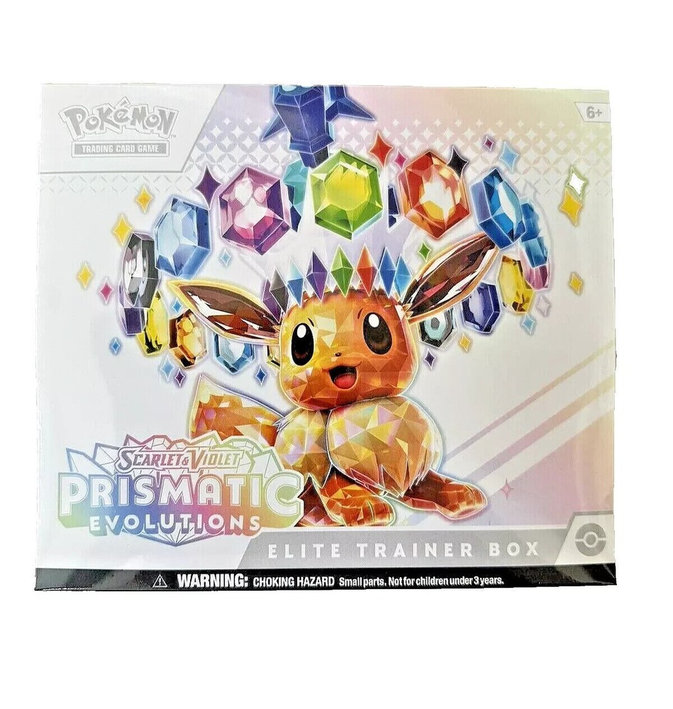 RIP & SHIP - Pokemon Prismatic Evolutions Elite Trainer Box