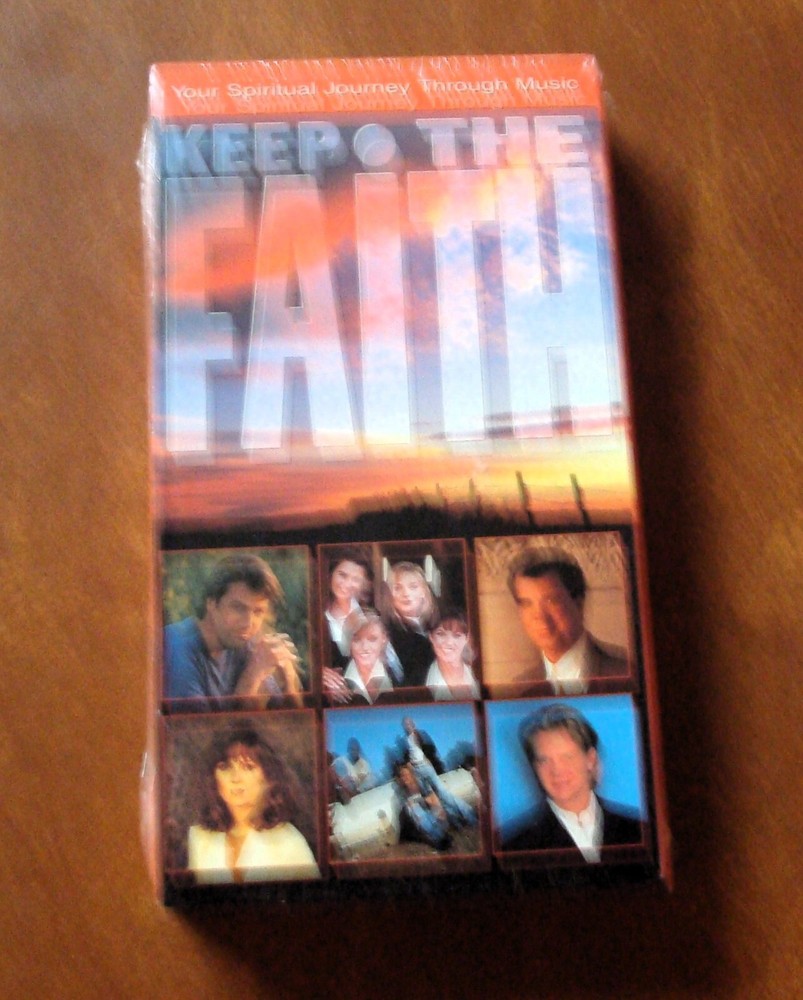 VHS Keep the Faith Michael W. Smith Twila Paris Steven Curtis Chapman Kim Boyce