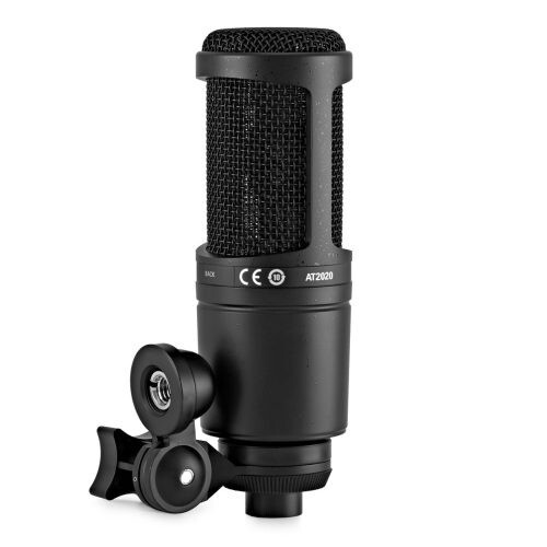 💥BRAND NEW IN THE BOX 💥AUDIO-TECHNICA AT2020 CARDIOID CONDENSER XLR MICROPHONE
