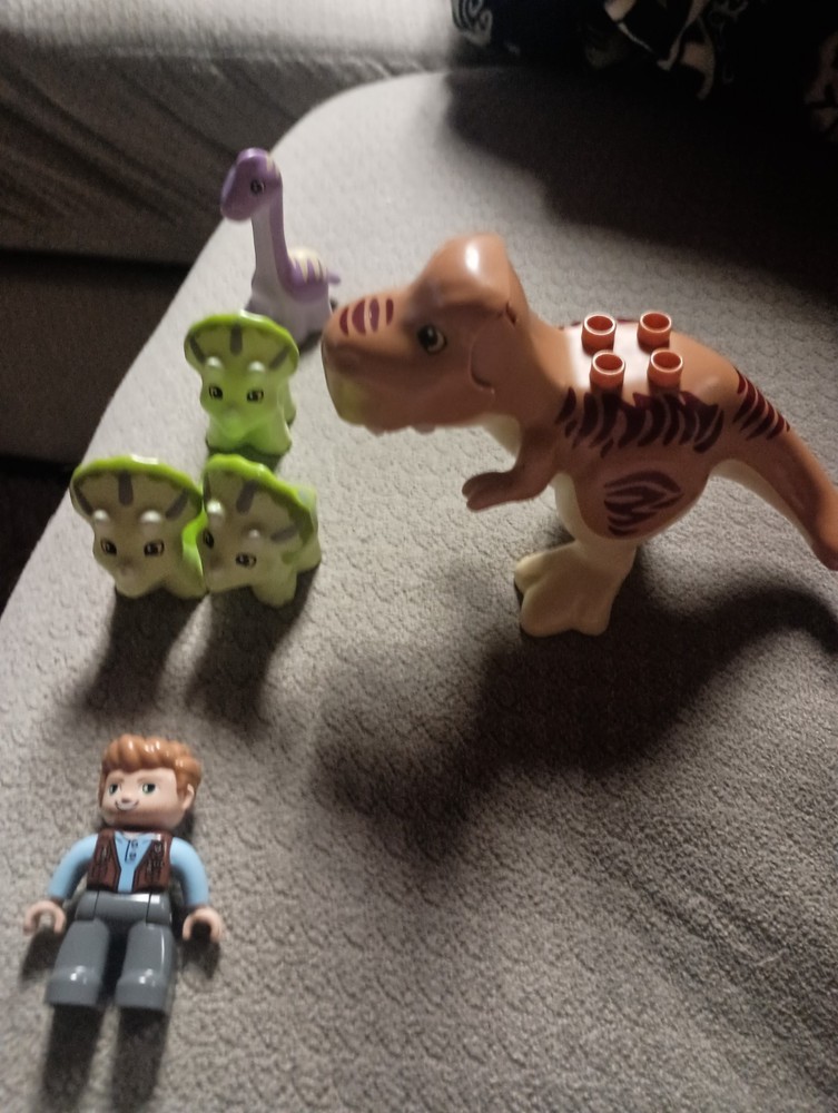 LEGO Duplo Jurassic World Park Dinosaur Figures Dinos Lot