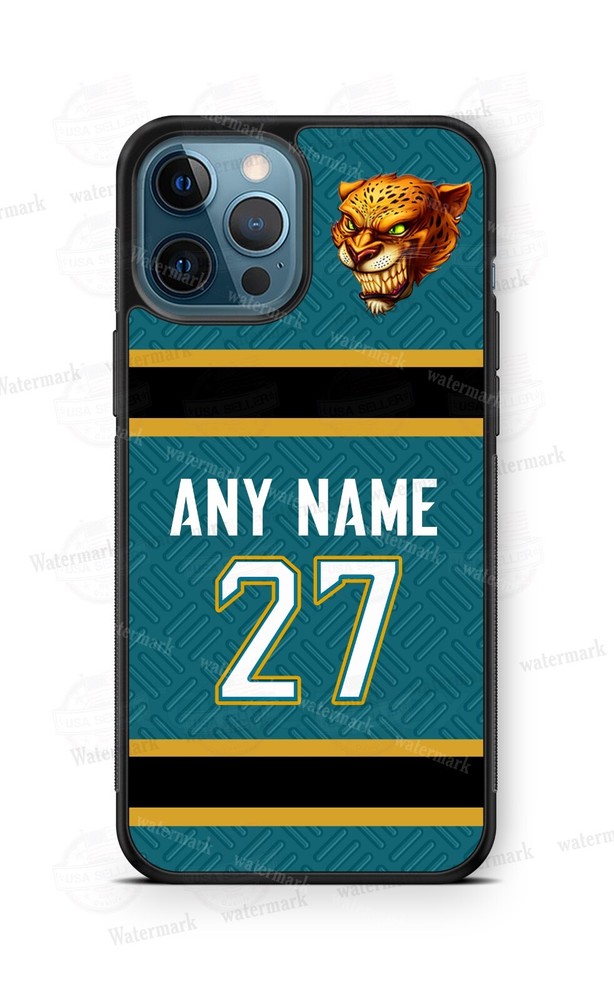 Custom Jaguars Jersey Phone Case for iPhone & Samsung - Game Day Ready-image