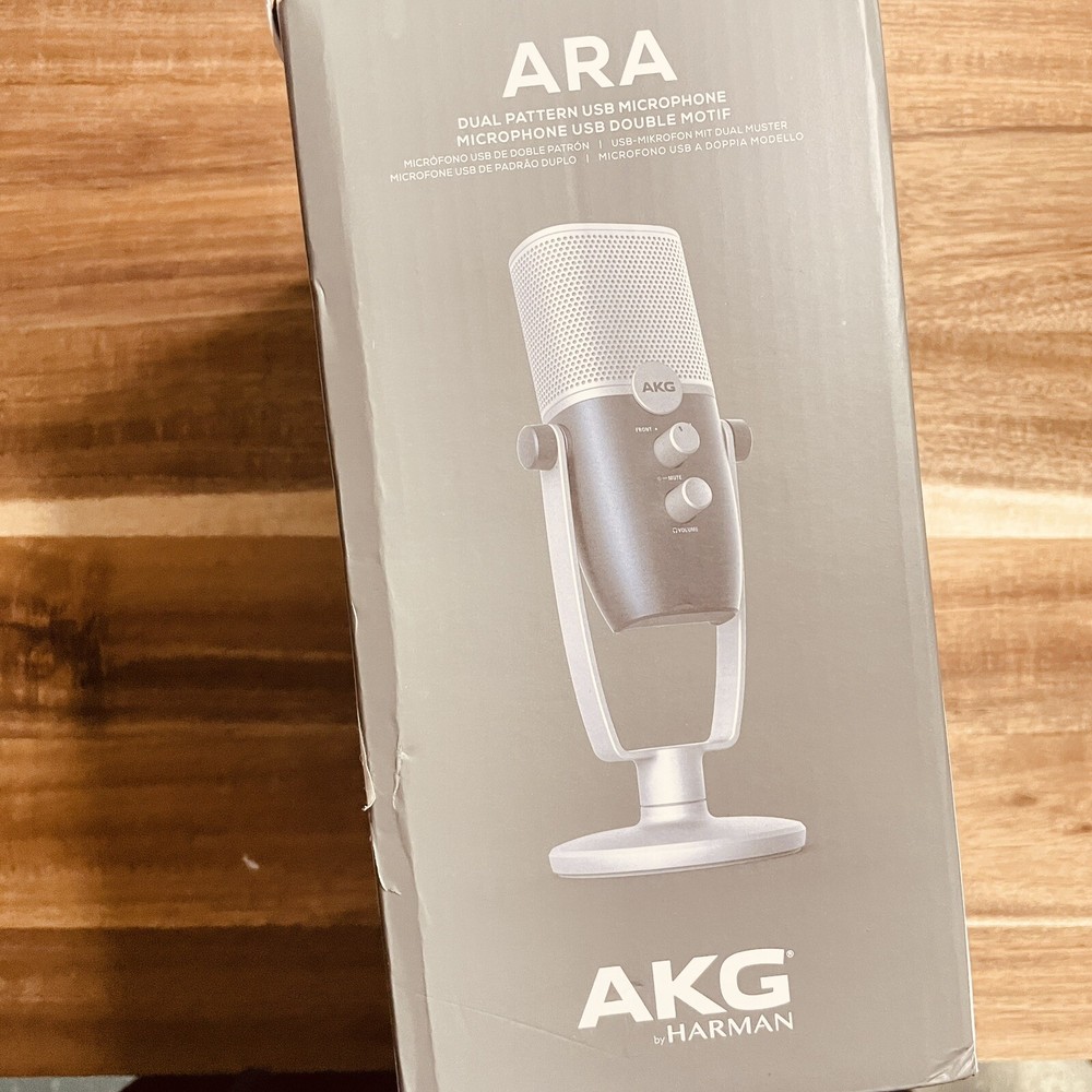 AKG by HARMAN ARA C22-USB Dual Pattern Condenser Microphone Stand