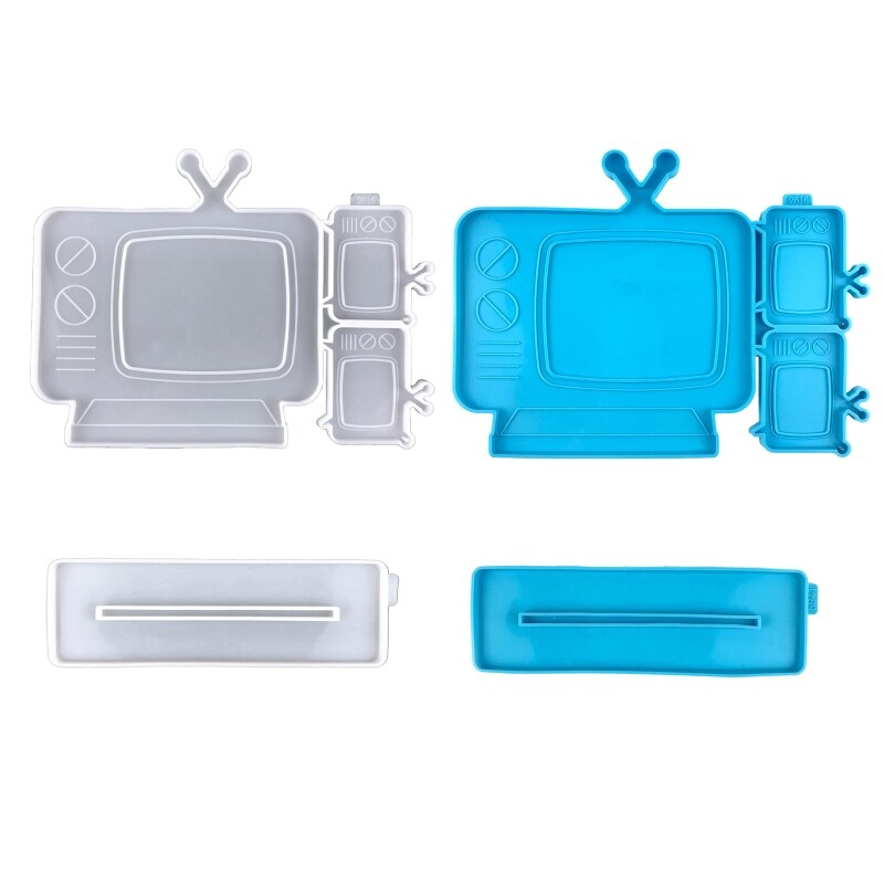 DIY TV Photo Frame Silicone Mold Set for Resin Home Decor