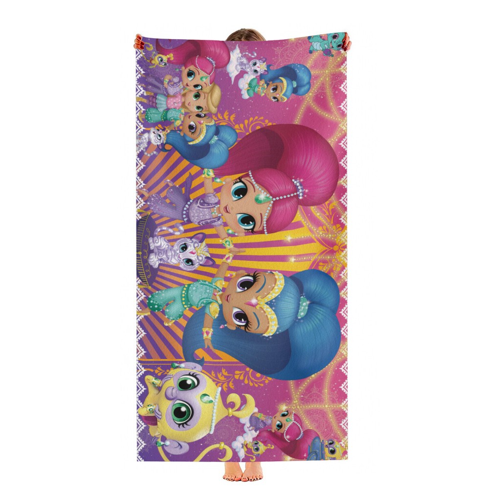 Shimmer Shine Quick-Dry Microfiber Beach Towel 30x60 Great Birthday Gift