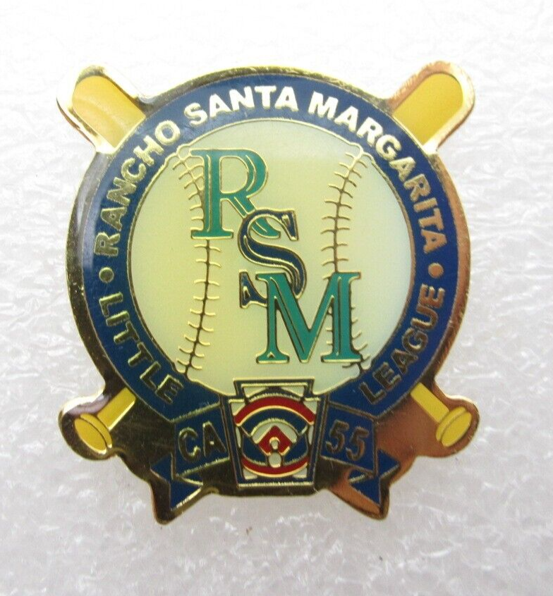 Rancho Santa Margarita RSM Little League Baseball Lapel Pin (C648)