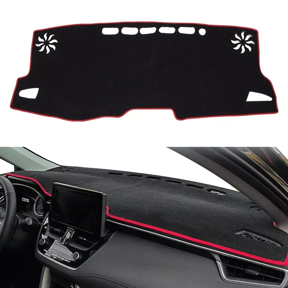 For Corolla Cross 2022-2024 Car Dashboard Dash Mat Non-Slip Sun Cover Pad Mat