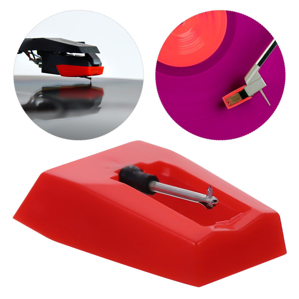 2 PCS Turntable Stylus Replacement Needles for Phonograph