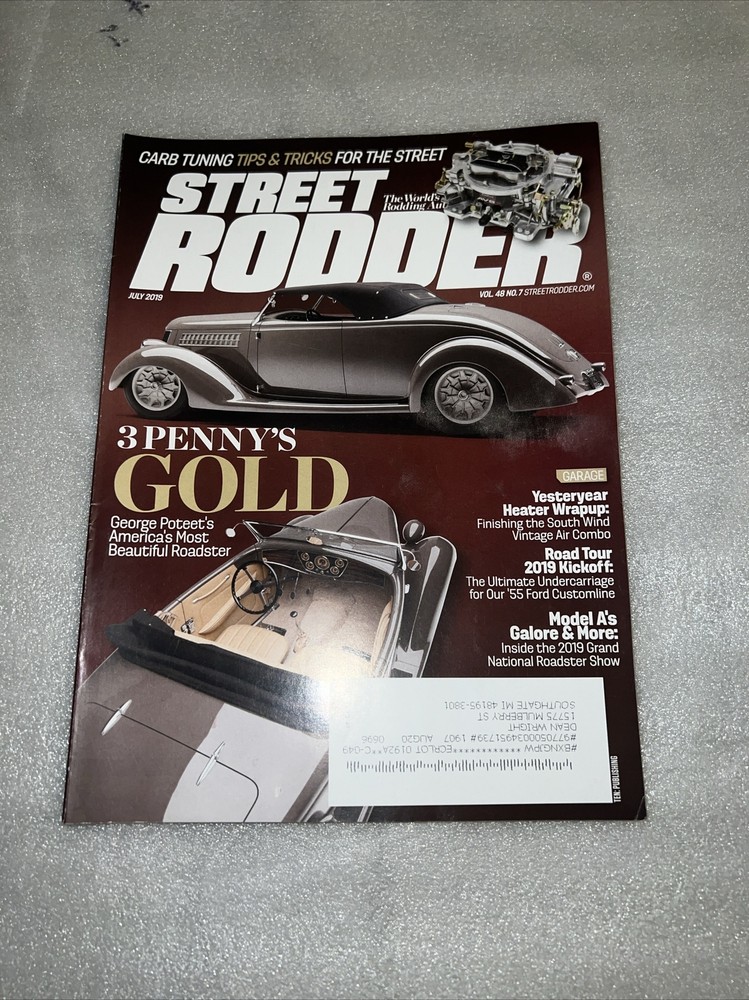 Street Rodder Magazine - July 2019 -  T58