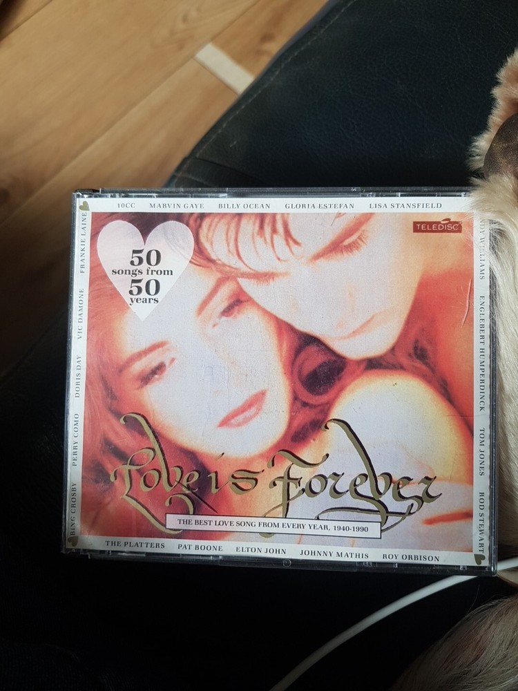 Love is Forever CD. Love Songs From 1940-1990.