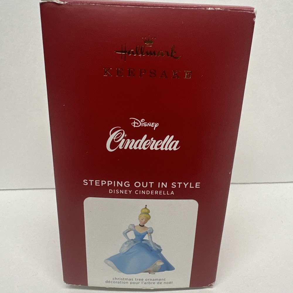 2021 Hallmark Keepsake Disney Cinderella Elegant Stepping Out Ornament